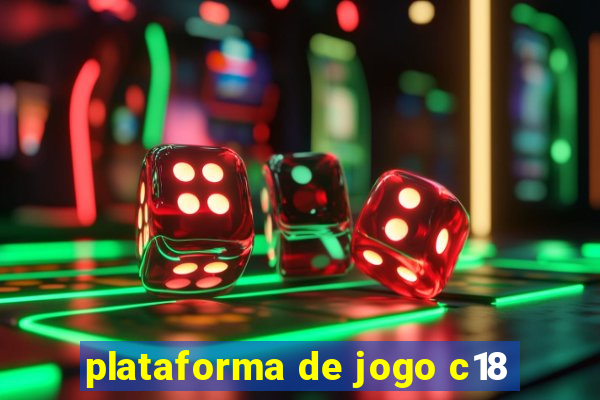 plataforma de jogo c18